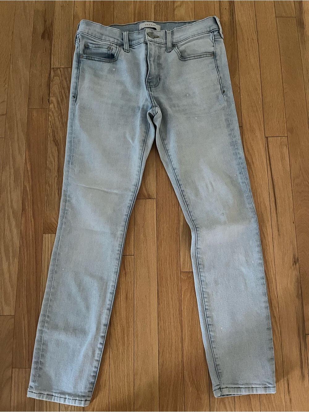 PacSun Men’s Light Blue Skinny Jeans